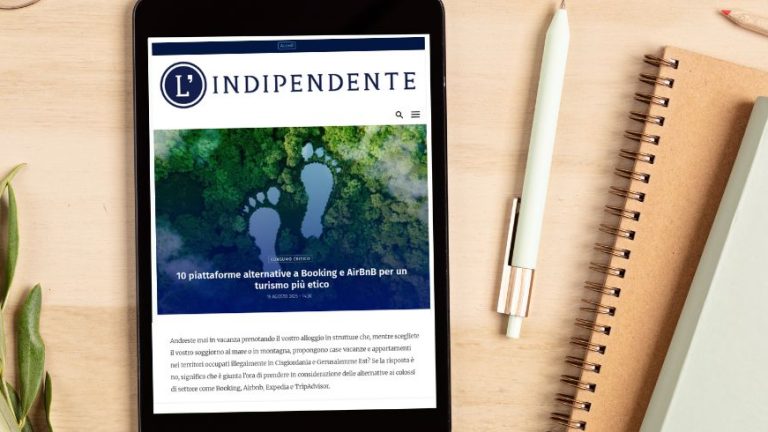 Ecobnb tra le 10 piattaforme Etiche