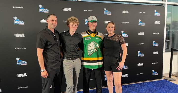 London Knights 1st round pick already a part of the family – London
