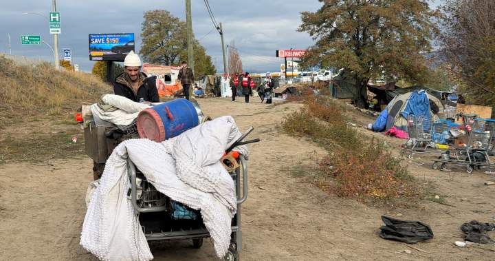 Eviction day at contentious homeless encampment in Penticton – Okanagan