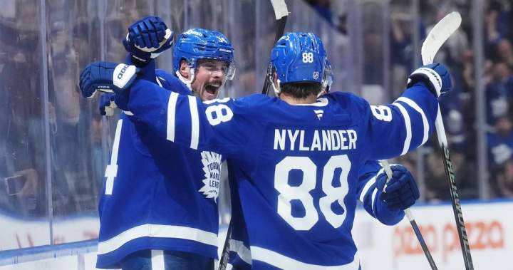 Matthews scores in OT, Leafs top Preds 5-4